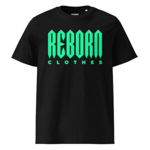 T-shirt Reborn logo green